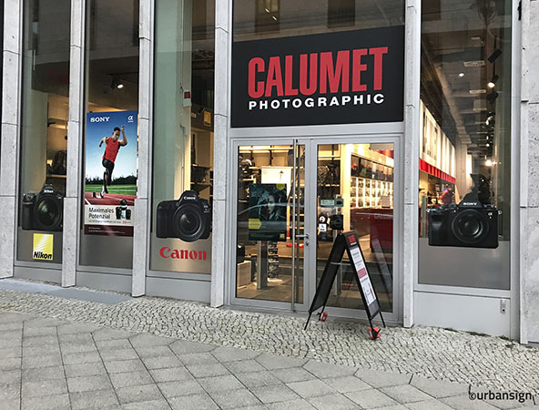 Schaufenstergestaltung (CALUMET, Berlin)