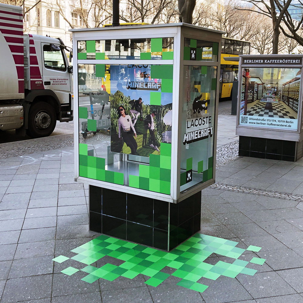Lacoste - Minecraft - Promo - Storebranding - Bild 2 von 5